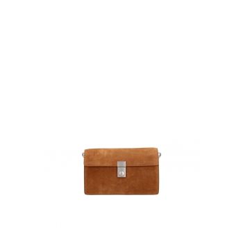 Geanta crossbody de piele intoarsa Celeste Prime