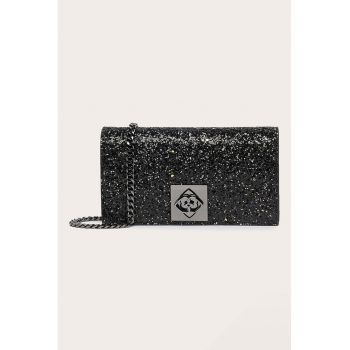 Geanta crossbody decorata cu paiete