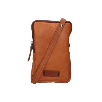 Geanta crossbody unisex de piele cu bareta detasabila