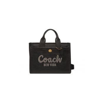 Geanta dama  CAM75 - Piele naturala - Negru