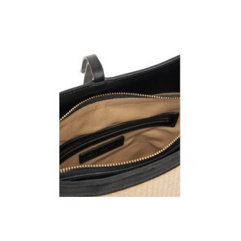 Geanta dama  VBS99107 - Piele ecologica - Bej