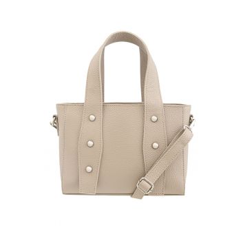 Geanta de piele cu maner si bareta suplimentara