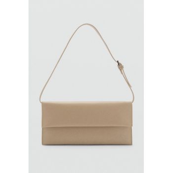 Geanta de piele ecologica cu bareta de umar