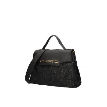 Geanta de piele ecologica cu logo in relief Ultra