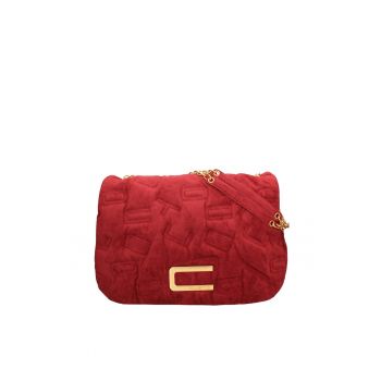 Geanta de piele ecologica - Rosu