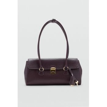 Geanta din piele ecologica cu bareta de umar