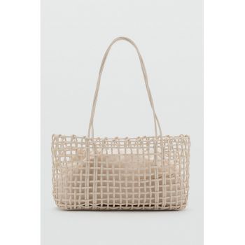 Geanta din piele ecologica cu bareta de umar