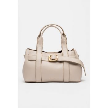 Geanta din piele ecologica cu maner si bareta aditionala