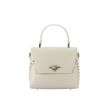 Geanta din piele naturala cu accesoriu tip albina B-1505A 123