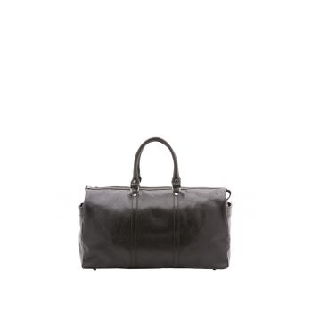 Geanta duffle de piele cu manere - 35L