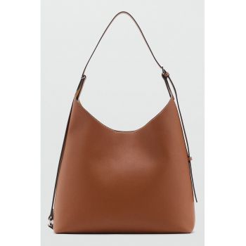 Geanta hobo din piele ecologica cu bareta ajustabila