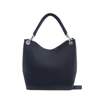 Geanta shopper din piele cu barete detasabile