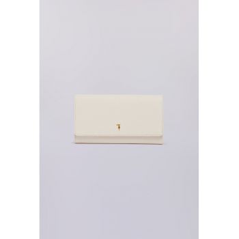 Portofel de piele cu logo