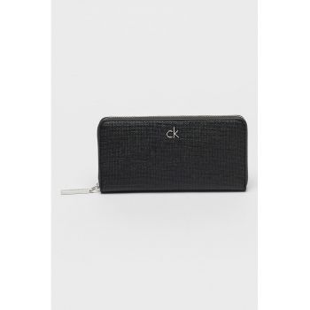 Portofel de piele ecologica cu fermoar