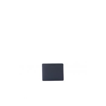 Portofel pliabil din piele ecologica cu model uni