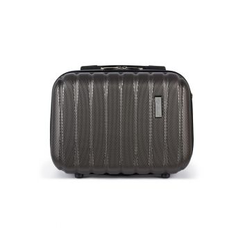 Geanta calatorie ABS stl902 - Solier - 38 L - 32x25 cm - Gri
