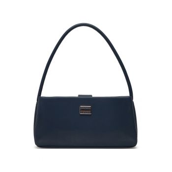 Geanta cu bareta de umar si detaliu logo American Cool