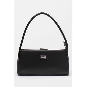 Geanta cu bareta de umar si detaliu logo American Cool