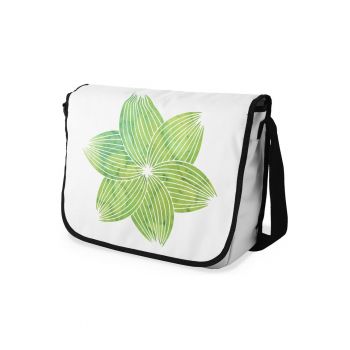 Geanta dama  bumbac - design geometric - 29x36cm - multicolor