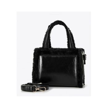 Geanta dama  din cu detalii din blanadwqfw