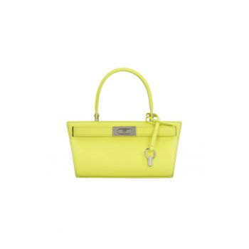 Geanta dama Tory Burch Petite Lee Radziwill Cat Eye - piele naturala - 24x12x8cm - set cu sac de praf