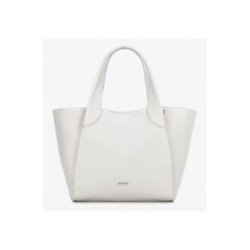 Geanta de dama  din piele ecologica - cu manere si cureadwqf