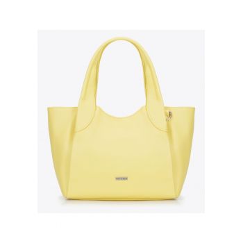 Geanta de dama  din piele ecologica - cu manere si cureadwqf