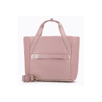 Geanta de voiaj  Smart Line - roz - 33x40x17cm - cu compartiment pentru laptop 14'