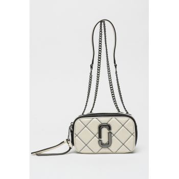 Geanta matlasata din piele The Snapshot