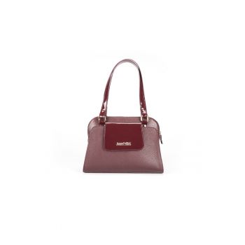 Geanta Mica Madonna 15 Dama Piele naturala -  visiniu