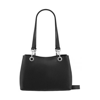 Geanta tote din piele - Negru