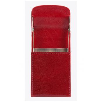 Husa pentru carti de vizita  Arizona - piele naturala - luciu subtil - 10 -5x6 -5x1 -5cm