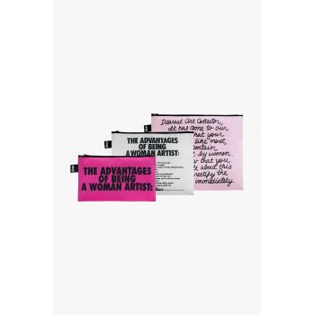 LOQI set de borsete GUERRILLA GIRLS 3-pack