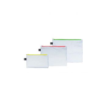 LOQI set de borsete Refletive Loqi Neon 3-pack