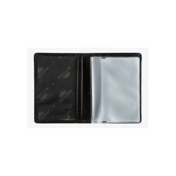 Portofel barbati -  colectia Italy - piele naturala - 3 compartimente - negru