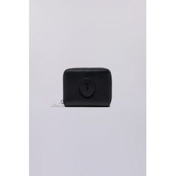 Portofel din piele cu fermoar