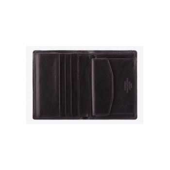 Portofel  piele naturala - negru