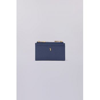 Portofel pliabil de piele