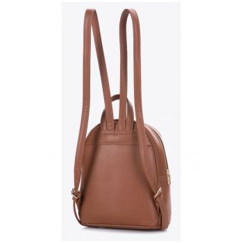 Rucsac fashion dama  cu fata din blana artificiala - ecologica - 30x25x10cm