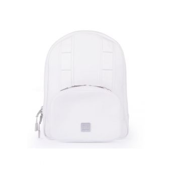 Rucsac unisex din piele The Petite White Out