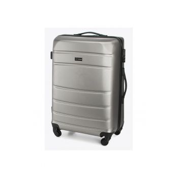 Troler  Globe - 4 roti - ABS - 55x35x23cm -