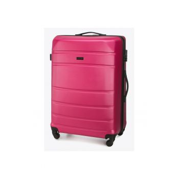 Troler  Globe line - roz - 4 roti - 75x50x30cm