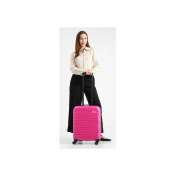 Troler  GROOVE Line - ABS - rozpink - 55x40x20cm