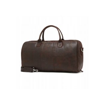 Brodrene - Geanta pentru barbati - Piele - Maro