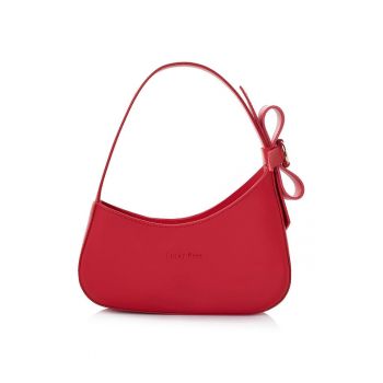 Geanta asimetrica din piele ecologica cu maner