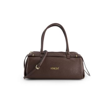 Geanta bowler din piele