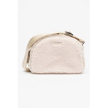 Geanta crossbody cu bareta cu model logo