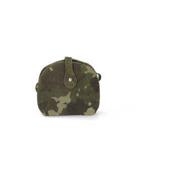 Geanta crossbody de piele cu model