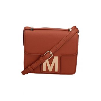 Geanta crossbody de piele ecologica cu logo