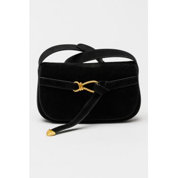 Geanta crossbody de piele intoarsa Klare